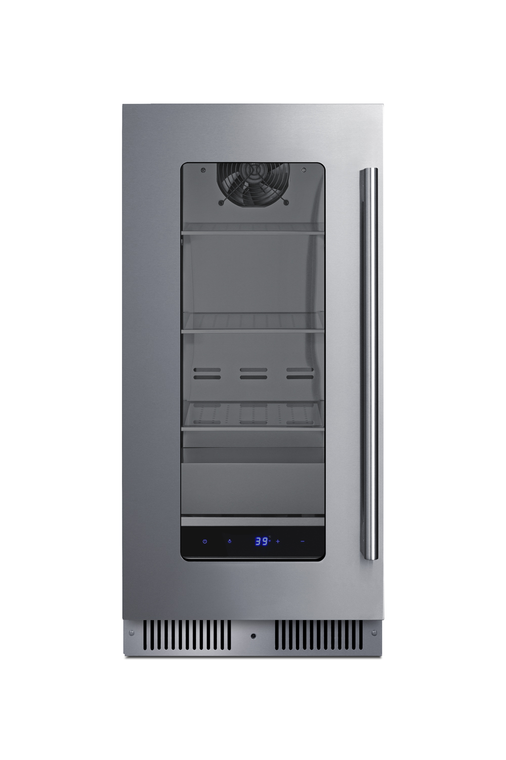 Summit Appiance  15" Wide Built-In  Shallow-Depth Beverage Center - View 2 | Fridge.com