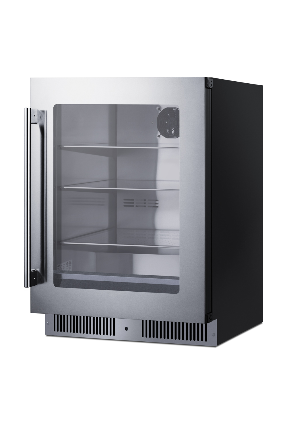 Summit Appiance 24" Wide Built-In Shallow-Depth Beverage Center - View 3 | Fridge.com