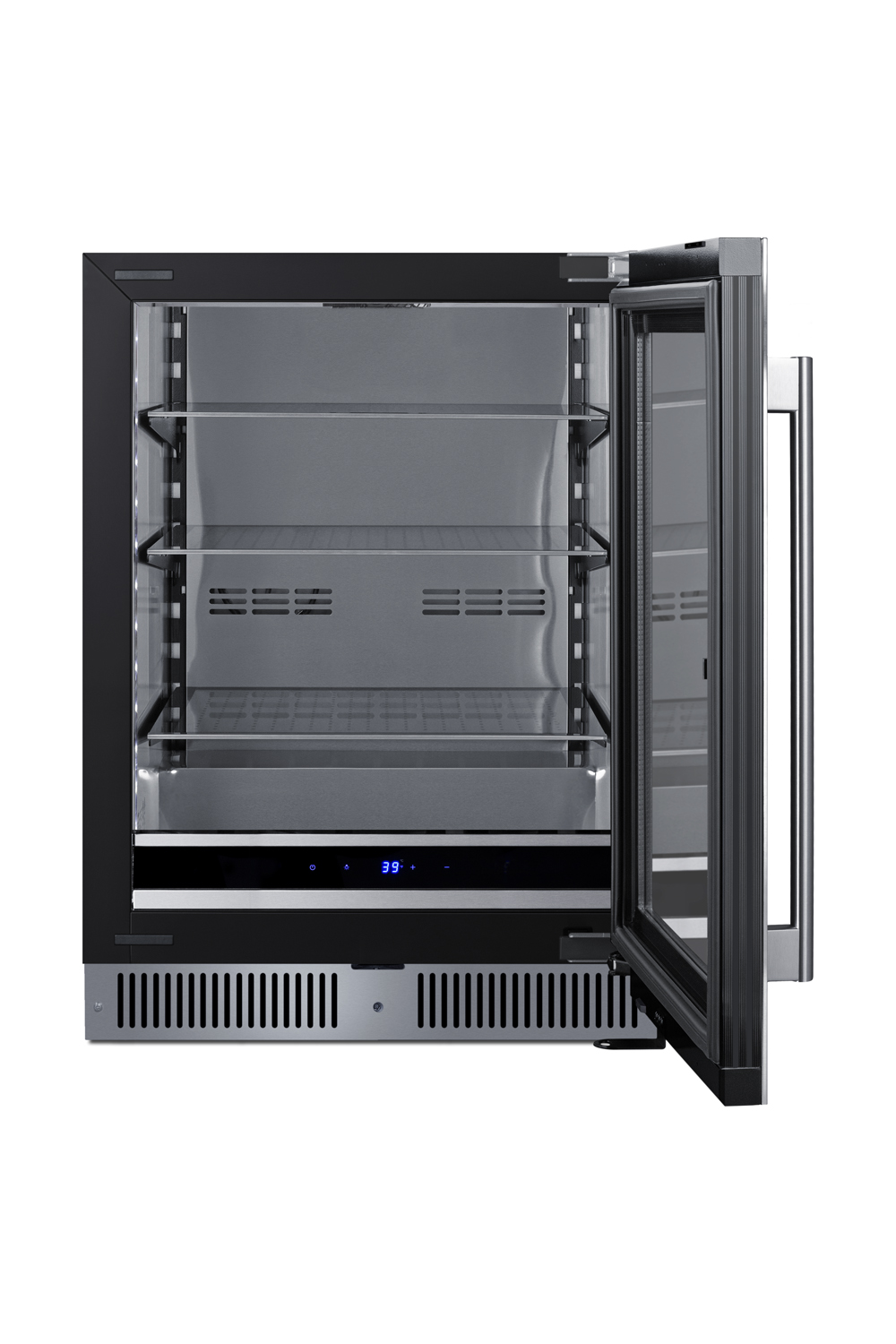 Summit Appiance 24" Wide Built-In Shallow-Depth Beverage Center - View 5 | Fridge.com