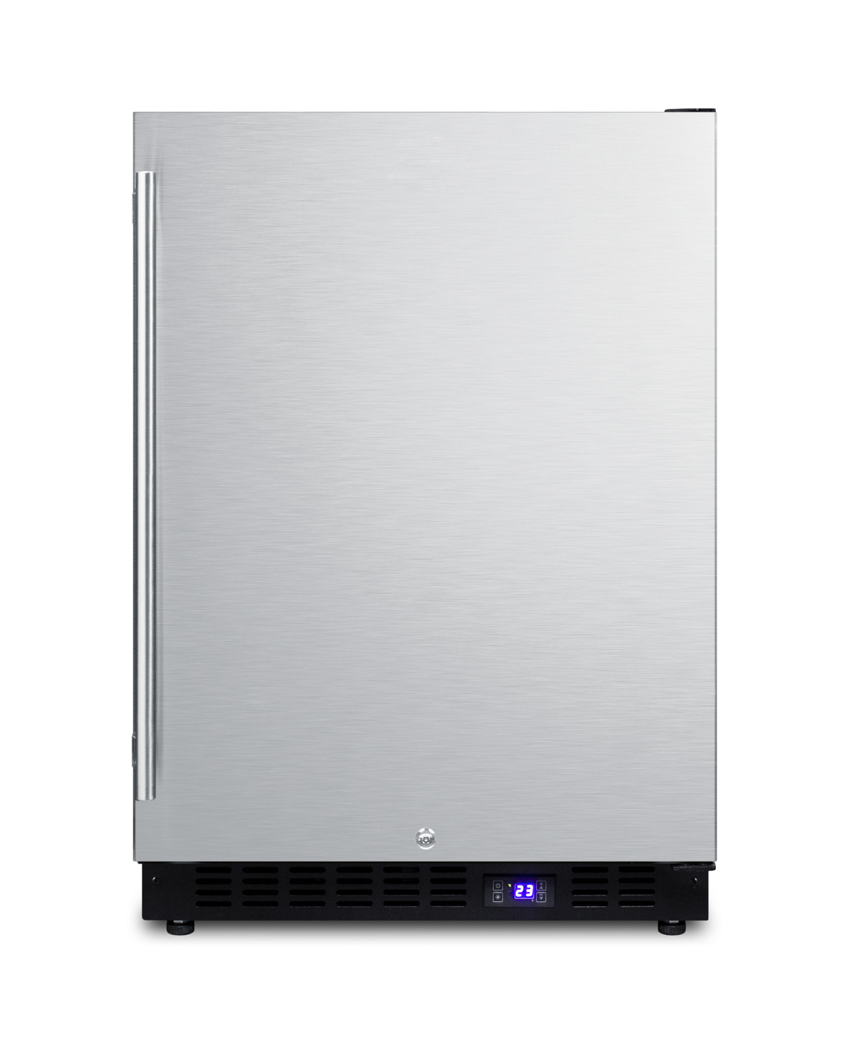 Summit 24" Freestanding/Built In Undercounter Counter Depth Compact Upright Freezer SPFF51OSCSS | Fridge.com