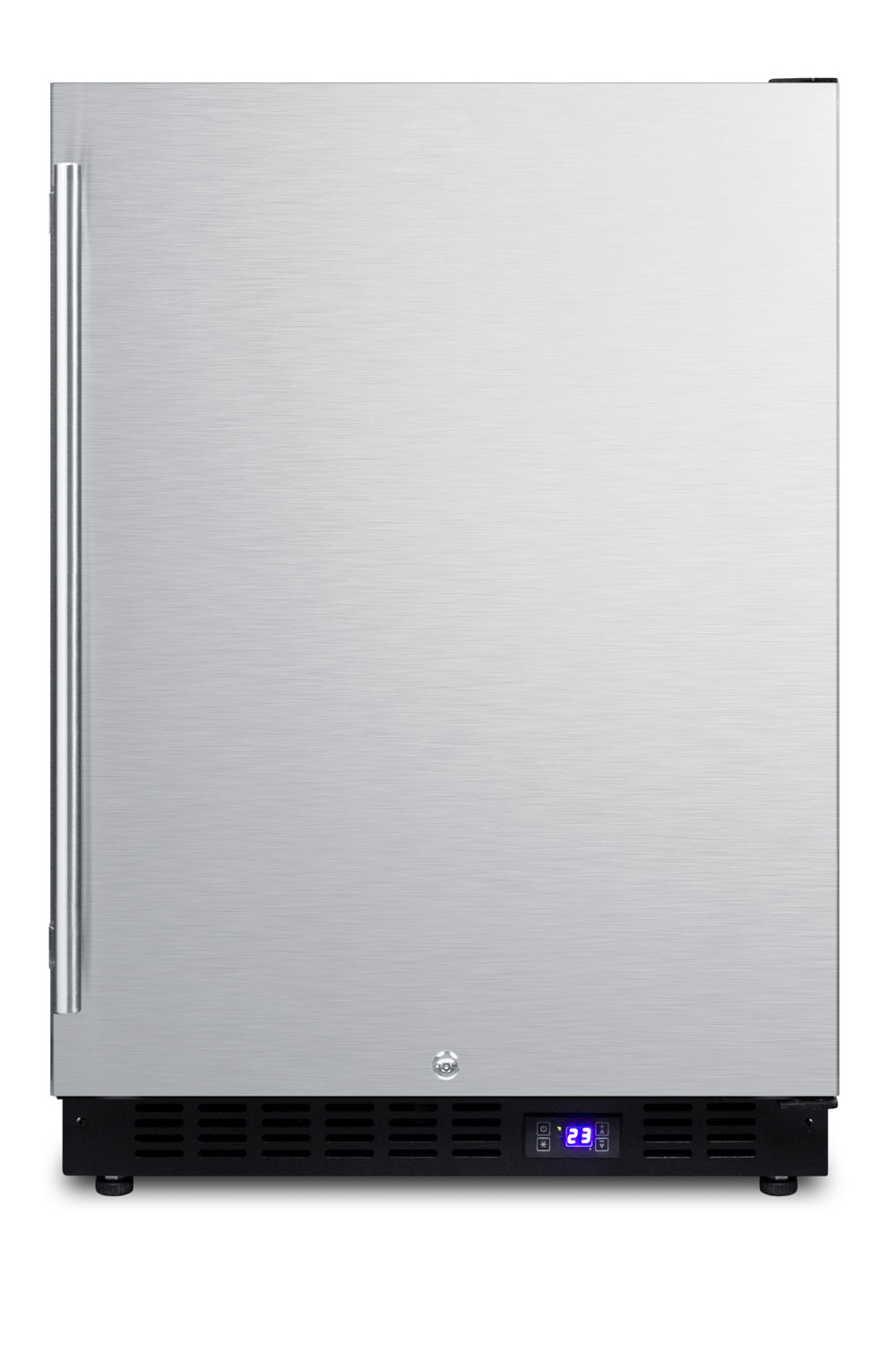 Summit 24" Freestanding/Built In Undercounter Counter Depth Compact Upright Freezer SPFF51OSCSSIM | Fridge.com