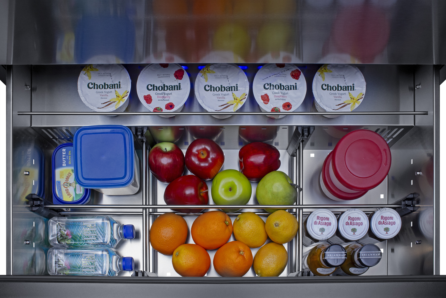 Summit Appliance 36" Wide Panel Ready 2-Drawer Commercial/Residential Built-In All-Refrigerator - View 4 | Fridge.com