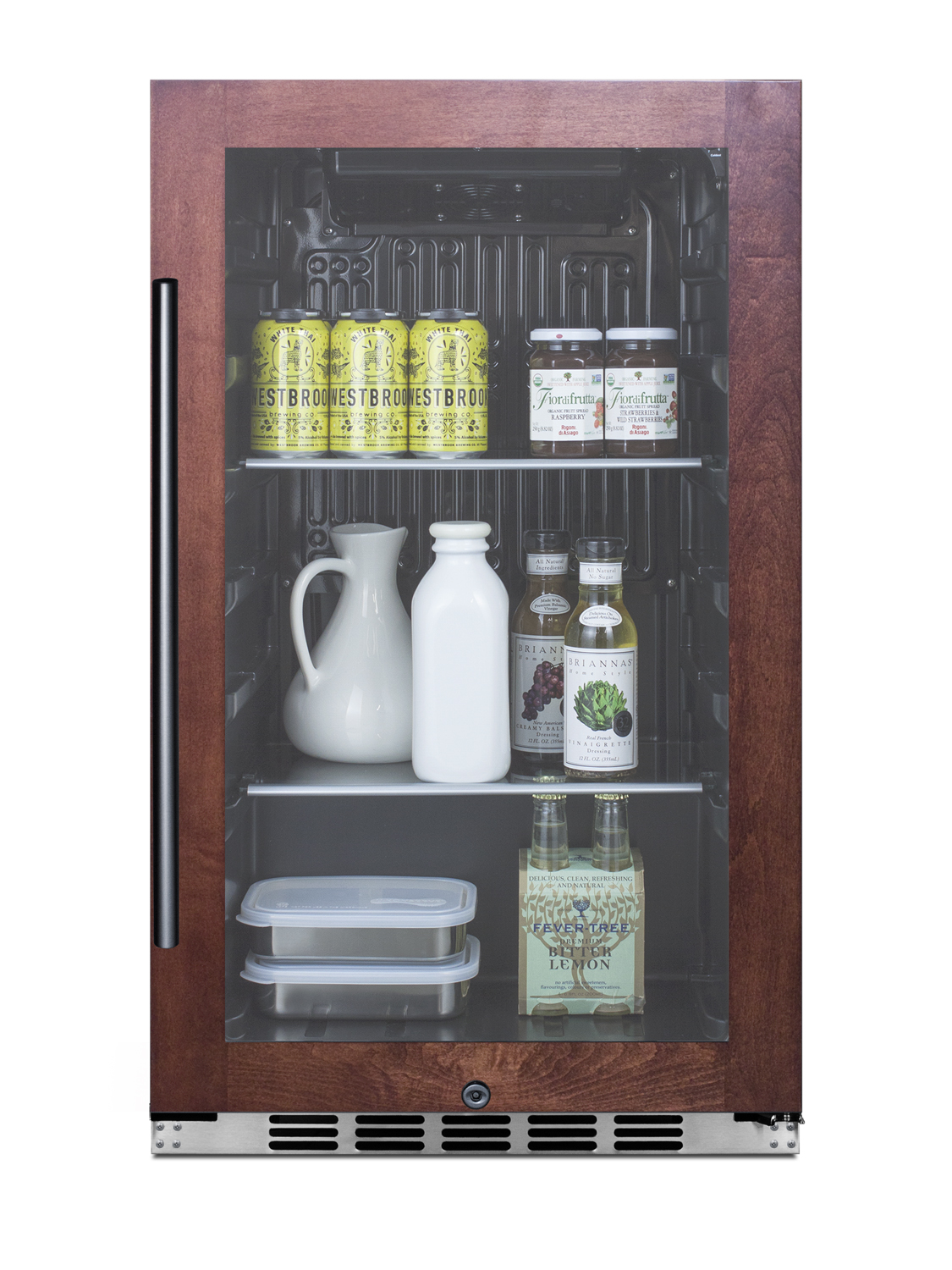 Summit Appliance 19'' W 110 Cans (12 oz.) 3.13 Cubic Feet Outdoor Rated Beverage Cooler - View 4 | Fridge.com