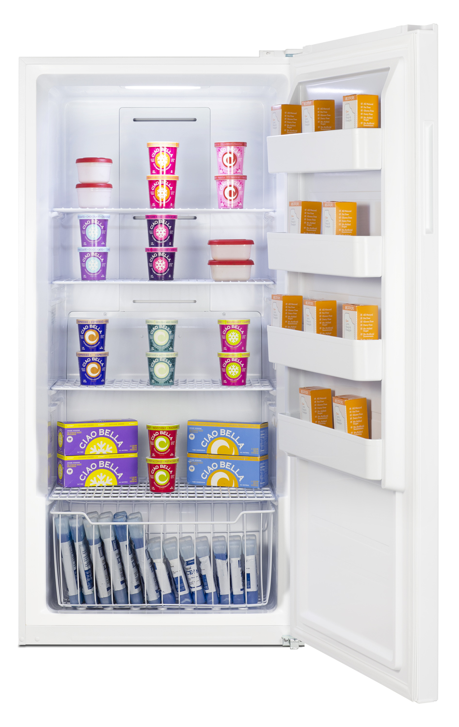 21 Cubic Feet Garage Ready Frost-Free Upright Freezer - View 5 | Fridge.com