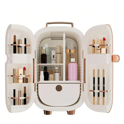 12 Liter Electric Skincare Fridge With Uniform Cooling & 360 Drying,Makeup Mini Fridge For Bedroom, Car, Office & Dorm, Portable Small Refrigerator F | Fridge.com
