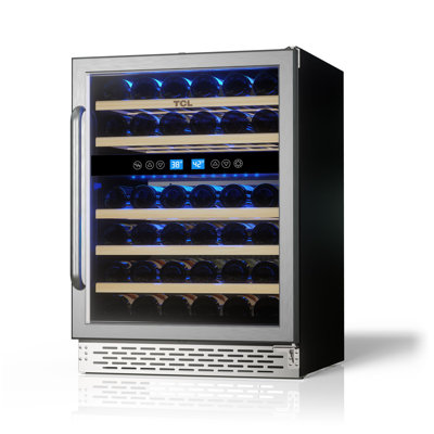 TCL 5.1 Cu. Ft. Wine Cooler with Digital Controls | Fridge.com