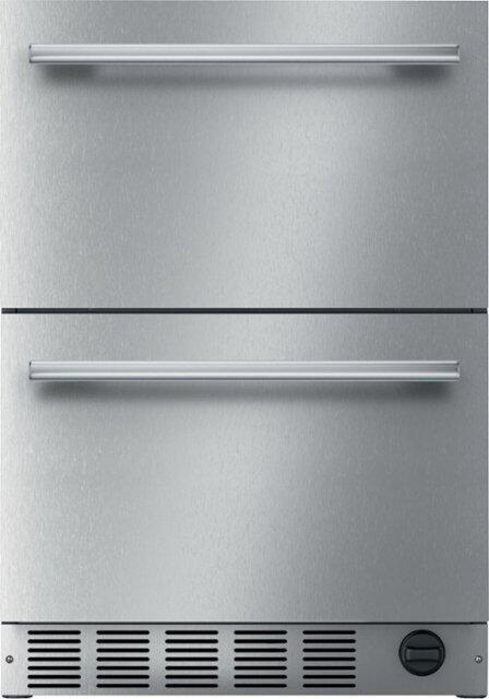 Thermador - Masterpiece Series 4.4 Cu. Ft. Built-in Double Drawer Compact Under-Counter Refrigerator - Stainless Steel — FIN-0018604 | Fridge.com
