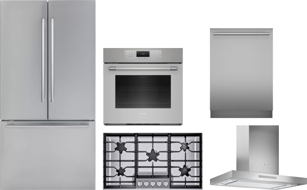Thermador 36 Inch Masterpiece 36" Counter Depth French Door Refrigerator T36FT810NS | Fridge.com