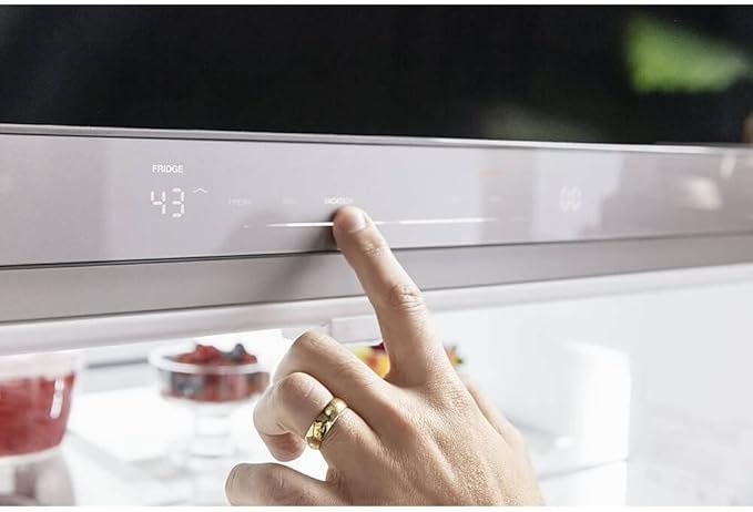 Freedom® Freestanding French Door Bottom Mount Refrigerator 36'' Professional Stainless Steel - View 6 | Fridge.com
