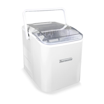 ThermoStar 26-Pound Automatic Self-Cleaning Portable Countertop Ice Maker Machine With Handle | Fridge.com