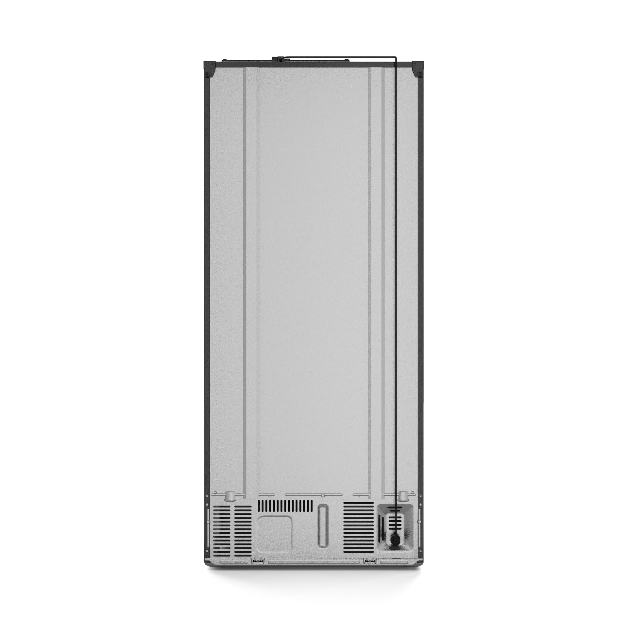 30 in. Wide Gordon Ramsay Series By Thor Kitchen 17.5 cu. ft. Counter Depth Refrigerator With Navy Blue Hardware - Black - View 5 | Fridge.com