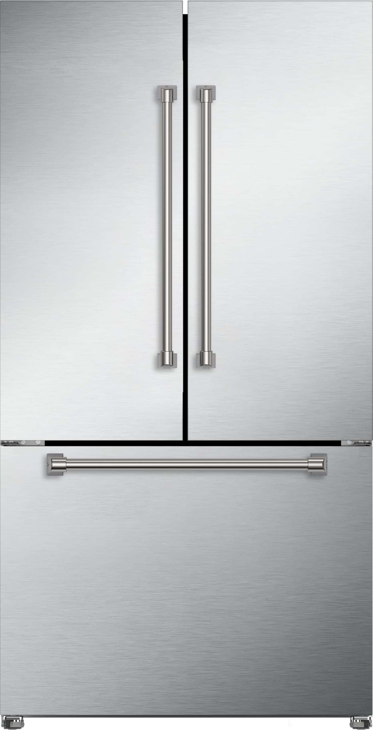 36 in. Wide Gordon Ramsay Series By Thor Kitchen 20.3 cu. ft. Counter Depth Refrigerator - Stainless Steel - View 2 | Fridge.com