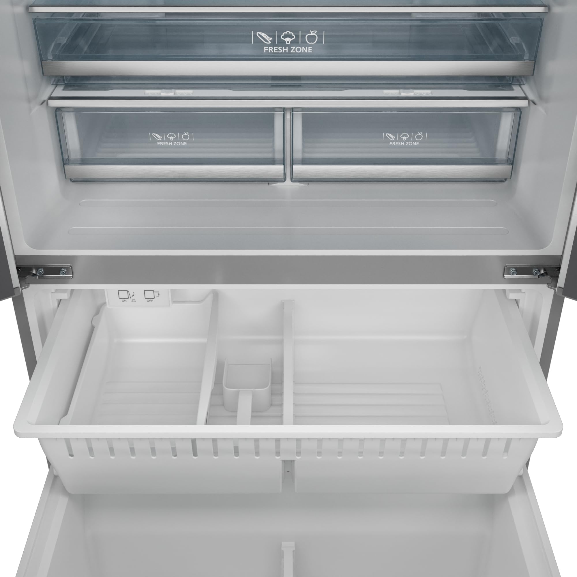36 in. Wide Gordon Ramsay Series By Thor Kitchen 20.3 cu. ft. Counter Depth Refrigerator - Stainless Steel - View 4 | Fridge.com