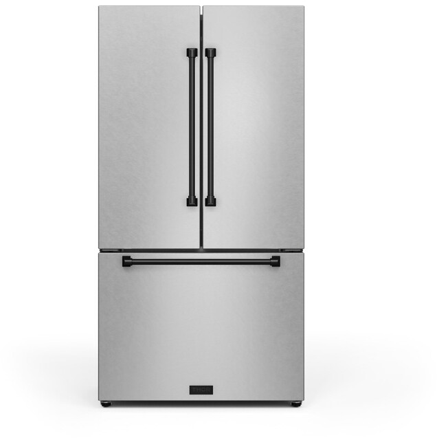 Thor Kitchen 36 Inch Kitchen Gordon Ramsay Collection 36" Counter Depth French Door Refrigerator RF3621CTD99BLK — FIN-0018133 | Fridge.com