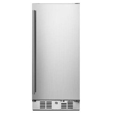 15-in W 78Cans Capacity Stainless Steel Built-In/Freestanding Indoor or Outdoor Beverage Refrigerator | Fridge.com