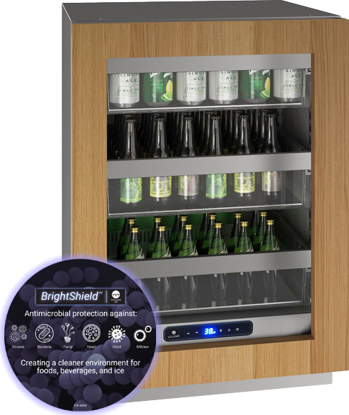 U-Line - 5 Class 5.2 Cu. Ft. Compact Refrigerator - Custom Panel Ready — FIN-0019816 | Fridge.com