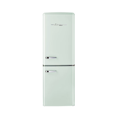 Classic Retro 21.6" Manual Defrost 7 cu. ft. Energy Star Certified Bottom Freezer Refrigerator | Fridge.com