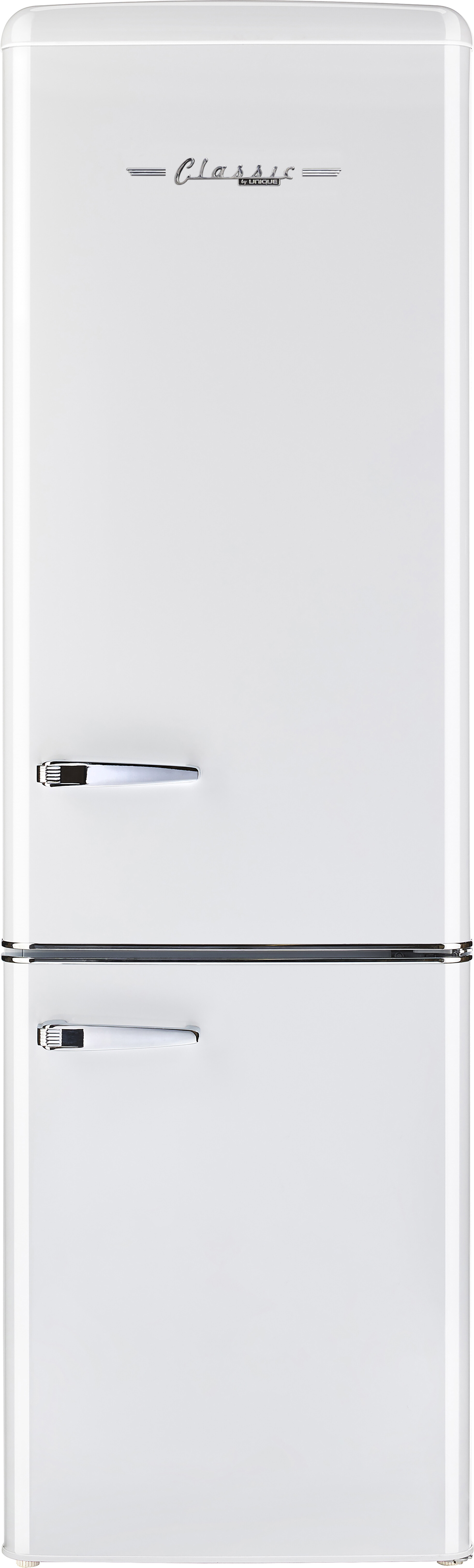 Classic Retro 21.6" Manual Defrost 8.7 cu. ft. Energy Star Certified Bottom Freezer Refrigerator - View 1 | Fridge.com