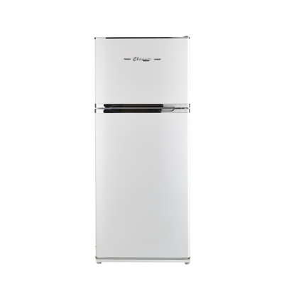 Off-Grid Classic Retro 27.4" Solar Powered DC 14 cu. ft. Top Freezer Refrigerator | Fridge.com