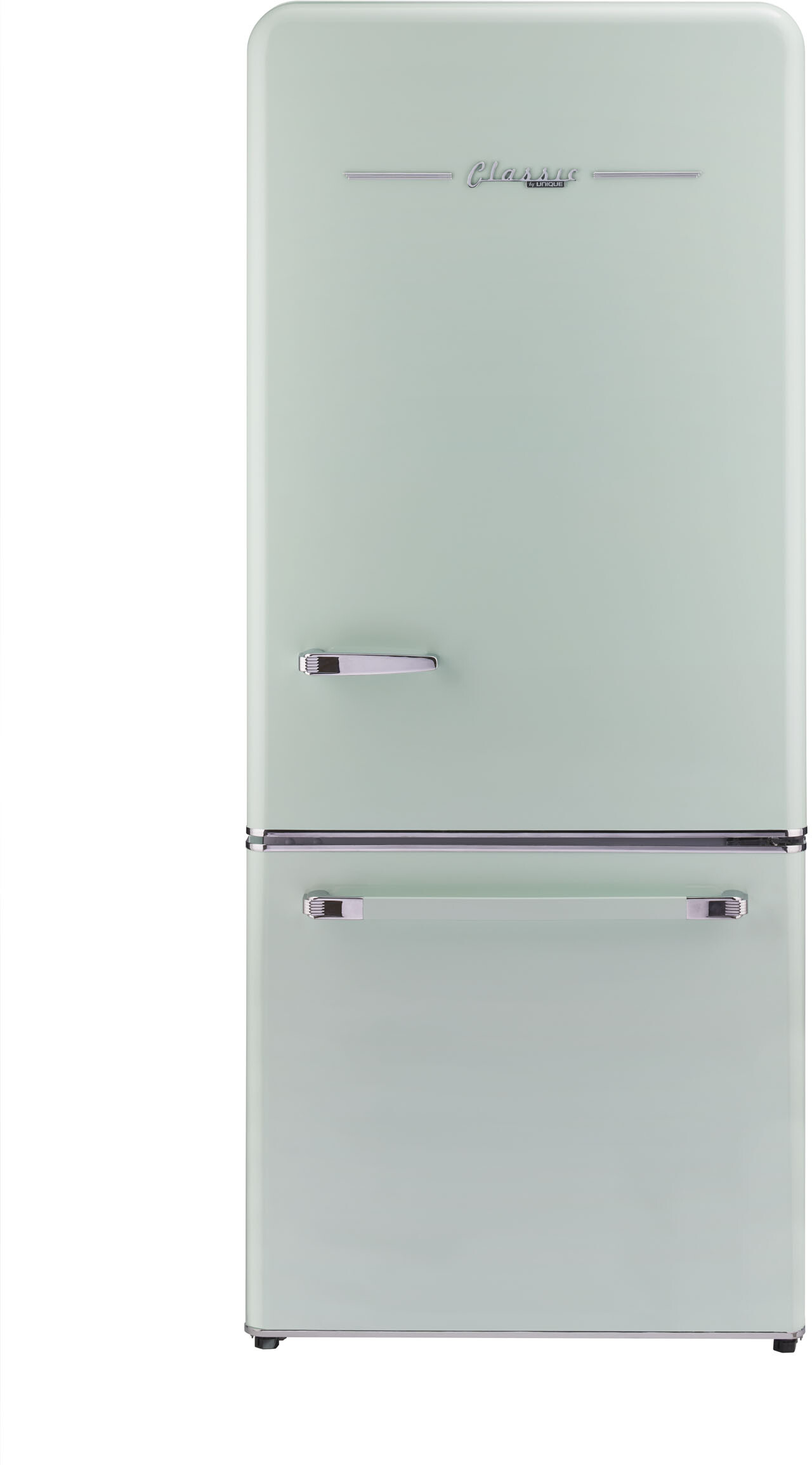 Classic Retro 30" Frost-Free 17.7 cu. ft. Energy Star Certified Bottom Freezer Refrigerator | Fridge.com