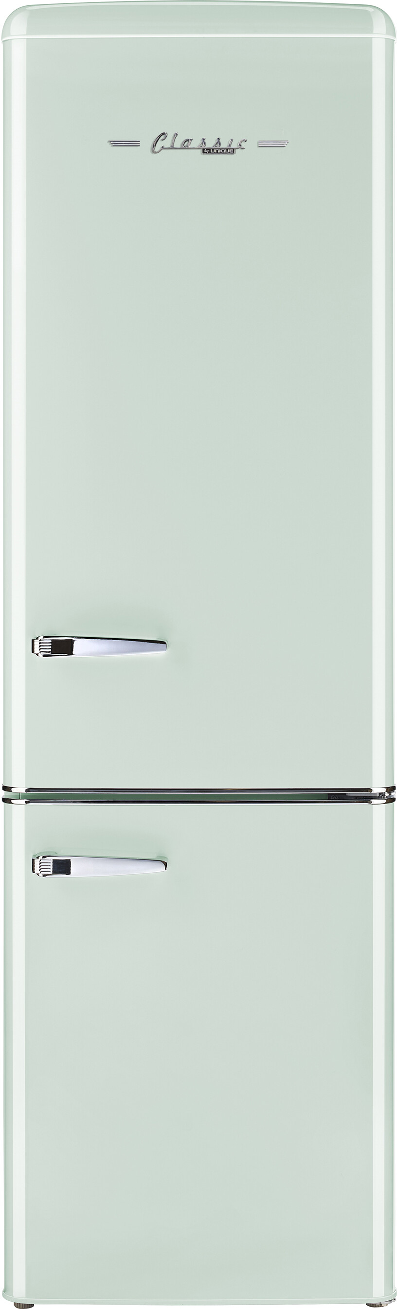 Unique Appliances 22 Inch Appliances Classic Retro 22" Bottom Freezer Refrigerator UGP275LLGAC — FIN-0018726 | Fridge.com
