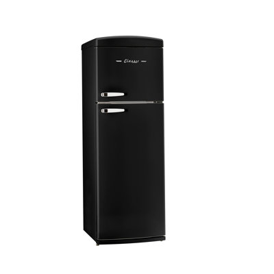 Classic Retro 23.8 In 11 Cu. Ft. Frost Free Top Freezer Refrigerator, Energy Star | Fridge.com