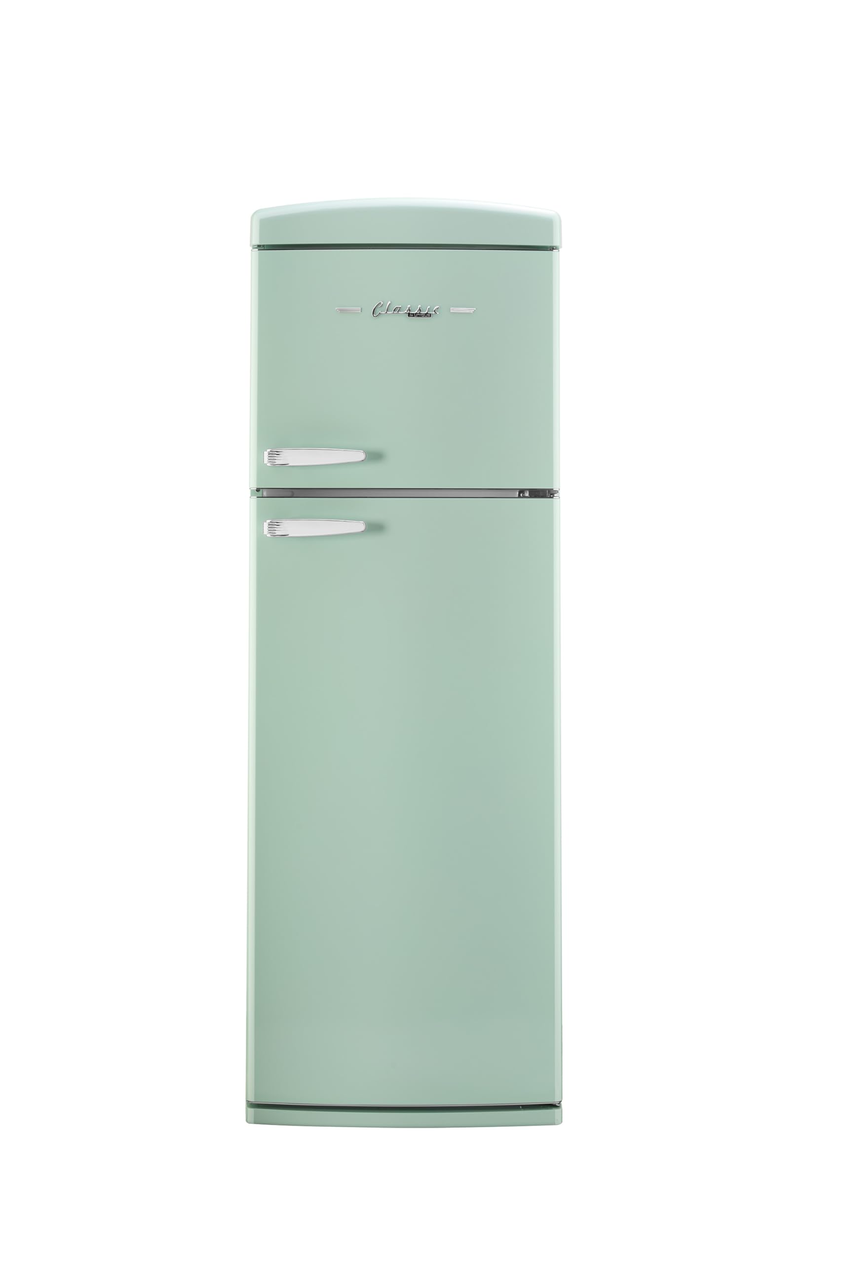 Unique Appliances - 24 in. Wide Classic Retro 11 cu.ft. Top Freezer Refrigerator - Summer Mint Green — FIN-0005132 | Fridge.com