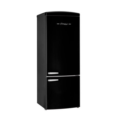 Classic Retro 28" 16.7 cu. ft. Frost Free Bottom Freezer Fridge In Summer, Energy Star - View 1 | Fridge.com
