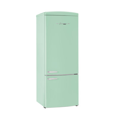 Classic Retro 28" 16.7 Cu. Ft. Frost Free Bottom Freezer Fridge In Summer, Energy Star - View 1 | Fridge.com