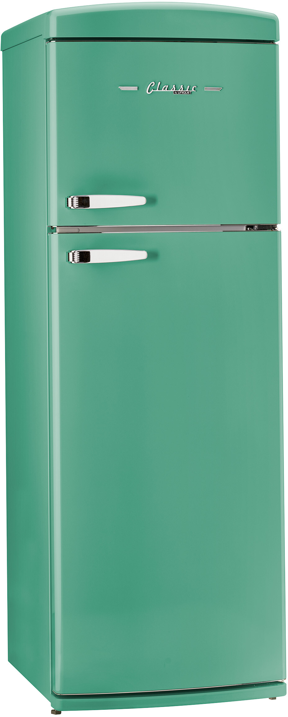 Unique Appliances 24 Inch Appliances Classic Retro 24" Counter Depth Top Freezer Refrigerator UNQ310LTTM — FIN-0019961 | Fridge.com