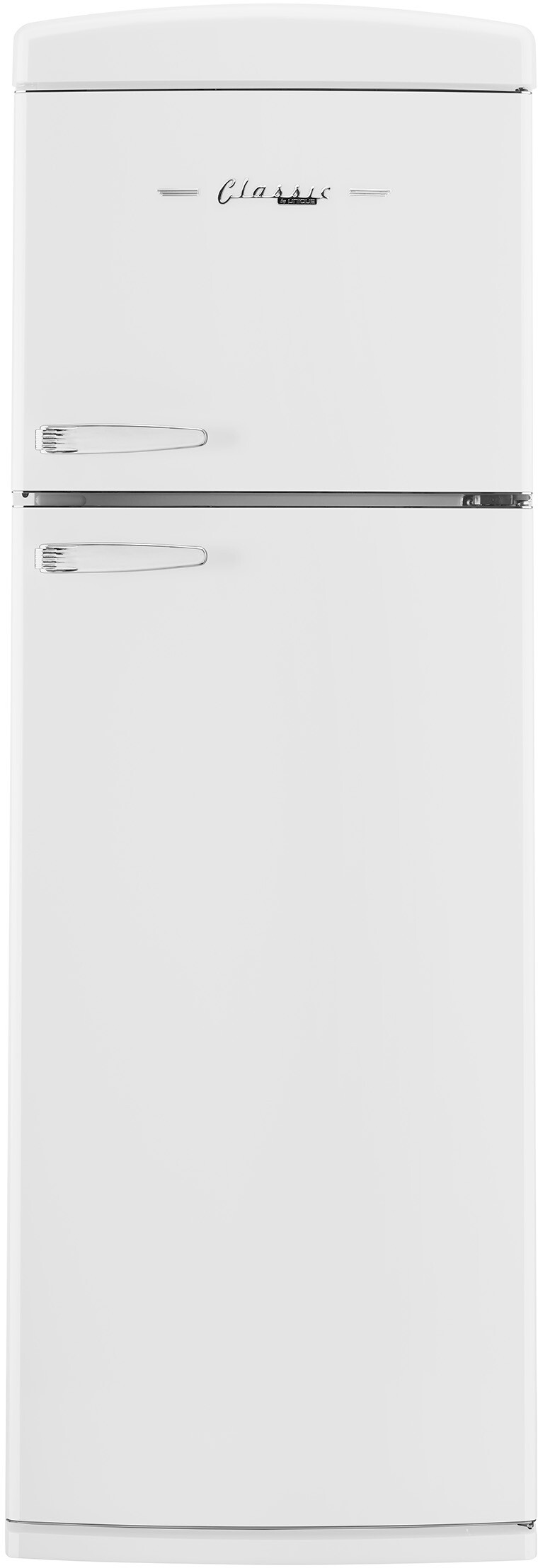 Unique Appliances 24 Inch Appliances Classic Retro 24" Counter Depth Top Freezer Refrigerator UNQ310LWTM — FIN-0020024 | Fridge.com