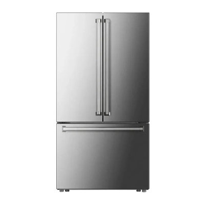 36-inch French Door Counter-Depth Refrigerator with 20.2 cu. ft. Total Capacity (Stainless Steel) — Verona, model VEBFD3620WIFS