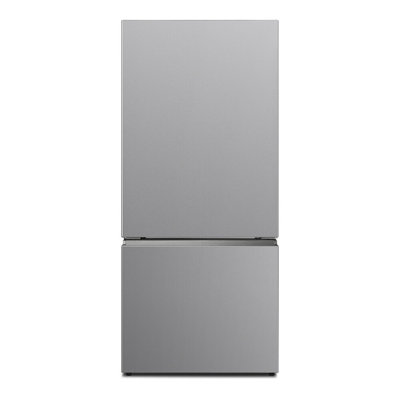 30-inch Freestanding Bottom Freezer Refrigerator with 17.6 cu. ft. Total Capacity (Stainless Steel Look) — Verona, model VEFBF3017RISL