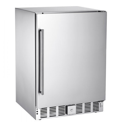 24" Outdoor Beverage Fridge Cooler 150QT Beer Refrigerator Stainless Steel | Fridge.com