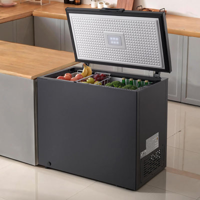 Chest Freezer, 6.7 Cu.ft Compact Deep Freezer, Free Standing Top Open Door Chest Freezers with 2 Removable Baskets & Adjustable Thermostat - Energy Sa | Fridge.com