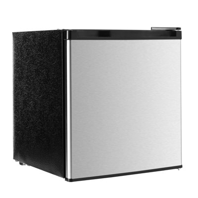 Mini Fridge 1.6 Cu.Ft Single Door Compact Small Refrigerator Stainless | Fridge.com