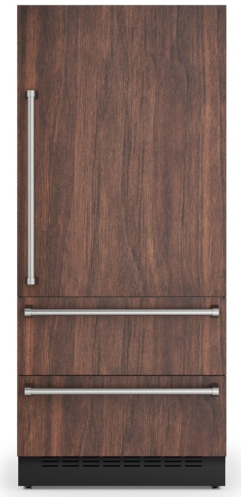 Viking - 36 in. Wide 36"W. VEIL Integrated Bottom Freezer - Custom Panel Right Hinge - Custom Panel Ready | Fridge.com