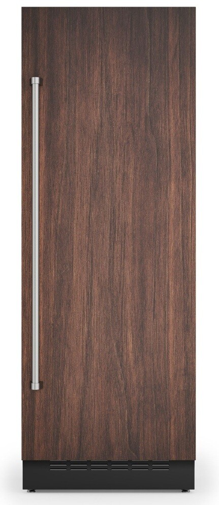 Viking - 30"W 16.0 cu. ft VEIL Integrated Upright Built-in Column Freezer-Custom Panel _RH - Custom Panel Ready | Fridge.com