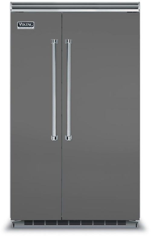 Viking 48 Inch 5 48" Built In Counter Depth Side-by-Side Refrigerator VCSB5483DG — FIN-0018894 | Fridge.com