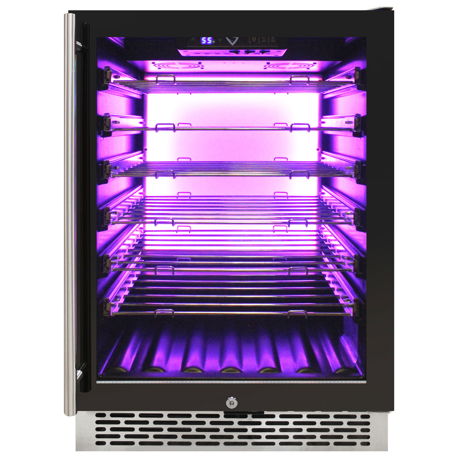 Vinturi VRIW4101BL 41-Bottle Built-In Wine Cellar - View 2 | Fridge.com