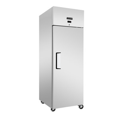 VITLIFE 27W Commercial Reach-in Freezer, Single Door, Auto-Defrost, 21cu.ft. Top Mounted,Stainless Steel Upright Freezer for Restaurant, Bar, Shop, — FIN-0018309 | Fridge.com