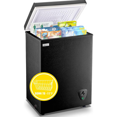 WANAI Deep Small Chest Freezer 3.0 Cu.Ft | Fridge.com