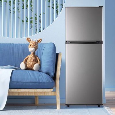 5.0 Cu.Ft Mini Fridge with Freezer, Double Door Compact Refrigerator with 4 Adjustable Thermostat and Shelves ,Small Fridge with Large Capacity, Perfe | Fridge.com