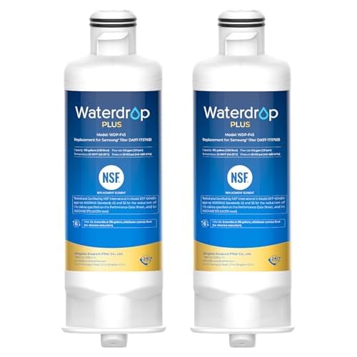 Waterdrop DA97-17376B Replacement for Samsung® HAF-QIN Refrigerator Water Filter, HAF-QIN/EXP, RF28R7201SR, RF28R7351SG, WD-F45 1 Basic | Fridge.com