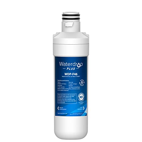 Waterdrop Plus ADQ747935 MDJ64844601 Refrigerator Water Filter, Reduce PFAS, Replacement for LG® LT1000P®, LT1000PC, ADQ747935, ADQ74793501, Kenmore | Fridge.com