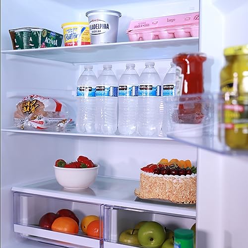 West Bend Refrigerator Freestanding French Door Design Fridge With 5.1 cu.ft. Freezer Capacity, Adjustable Electronic Control And Frost Free Defrost, 18-cu.ft, Metallic - View 2 | Fridge.com