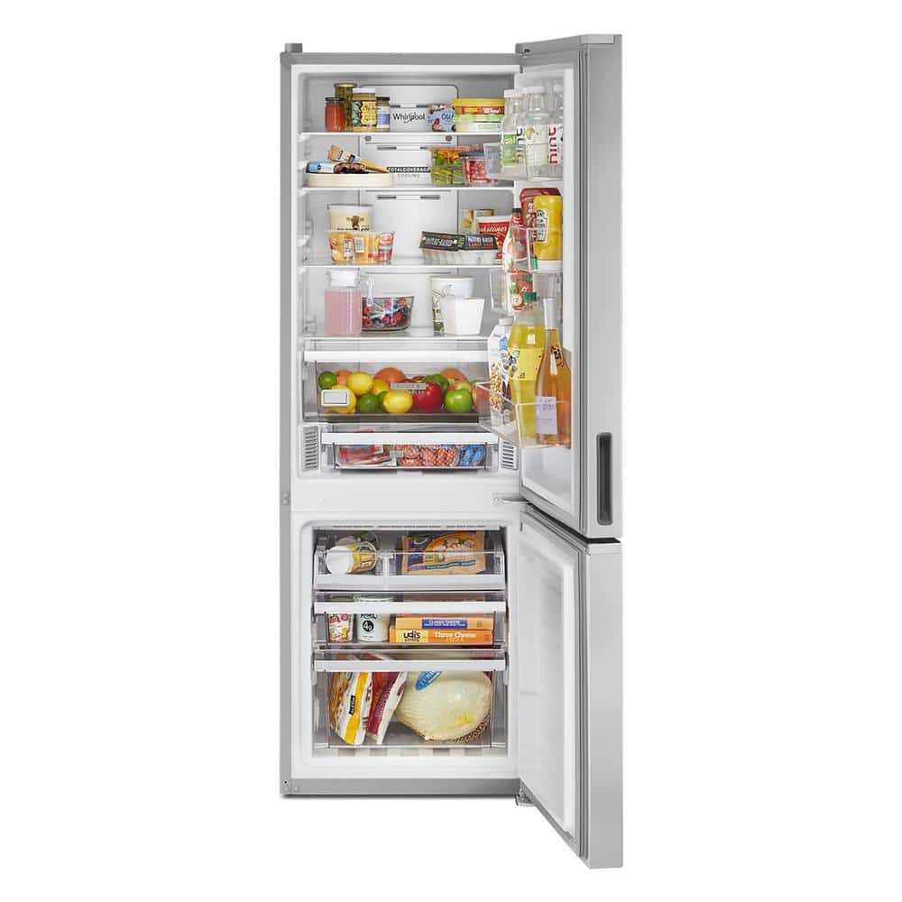 Whirlpool 24 Inch 24" Counter Depth Bottom Freezer Refrigerator WRB533CZJZ - View 5 | Fridge.com