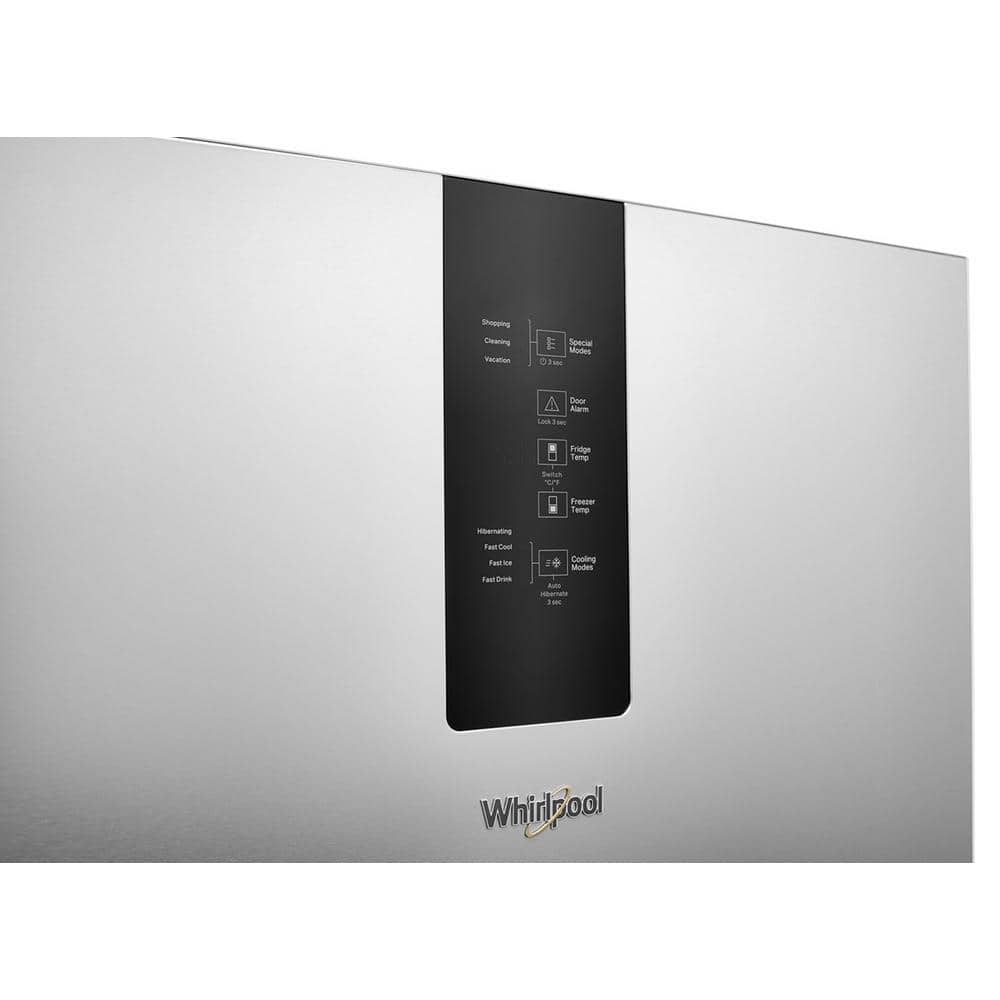 Whirlpool 24 Inch 24" Counter Depth Bottom Freezer Refrigerator WRB533CZJZ - View 6 | Fridge.com