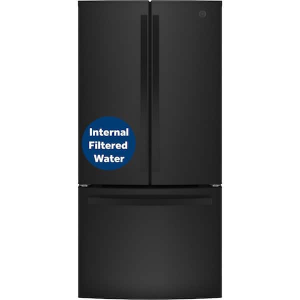 Whirlpool 36 in. Wide French Door Refrigerator With Water Dispenser In Black 25 cu. ft. WRF535SWHB - View 4 | Fridge.com