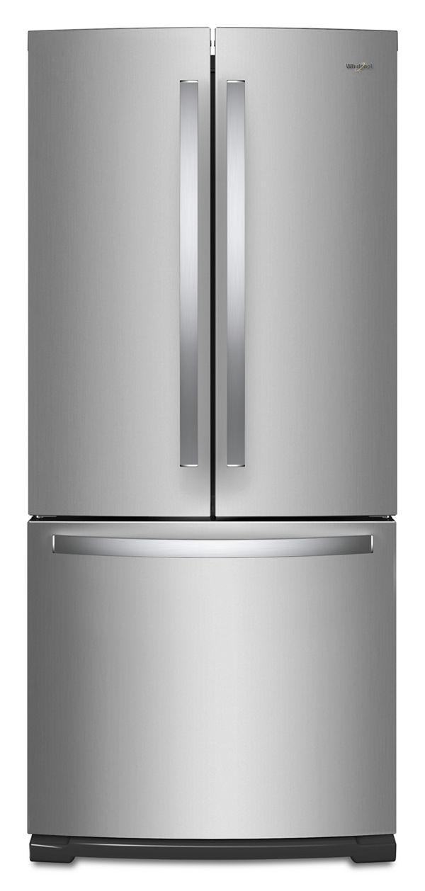 Whirlpool 30 in. Wide French Door Refrigerator in Stainless Steel 20 cu. ft. WRF560SMHZ | Fridge.com